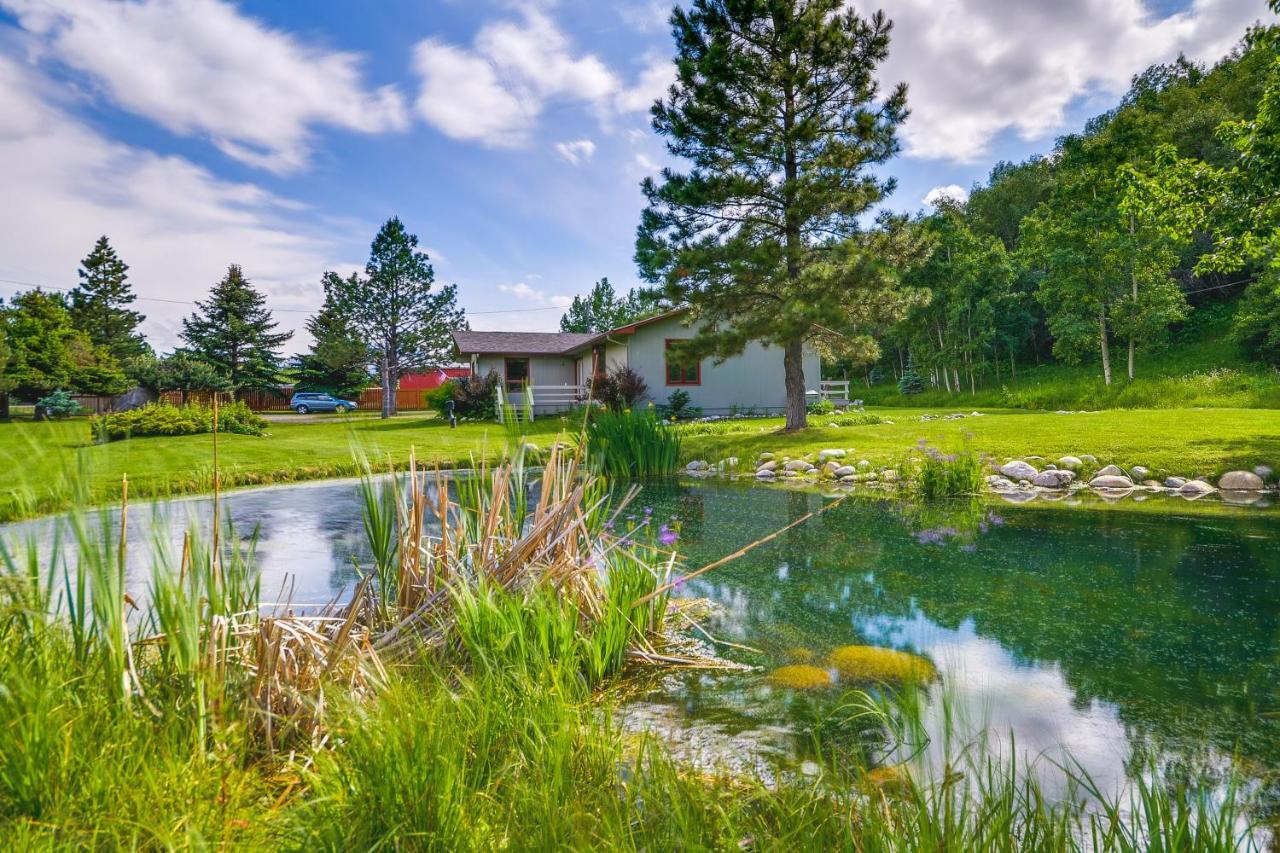 Dog-Friendly Red Lodge Home With On-Site Pond! Kültér fotó